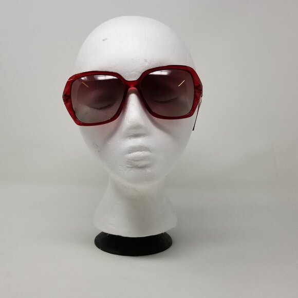 Oversized Sunglasses for Women Polarized UV Protect Classic Red Frame Lenses - Picture 8 of 8